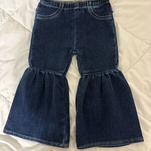Wrangler Kids Dark Blue Flared Jeans